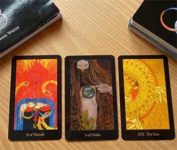 Interactive Tarot Reading Guide in 4 steps